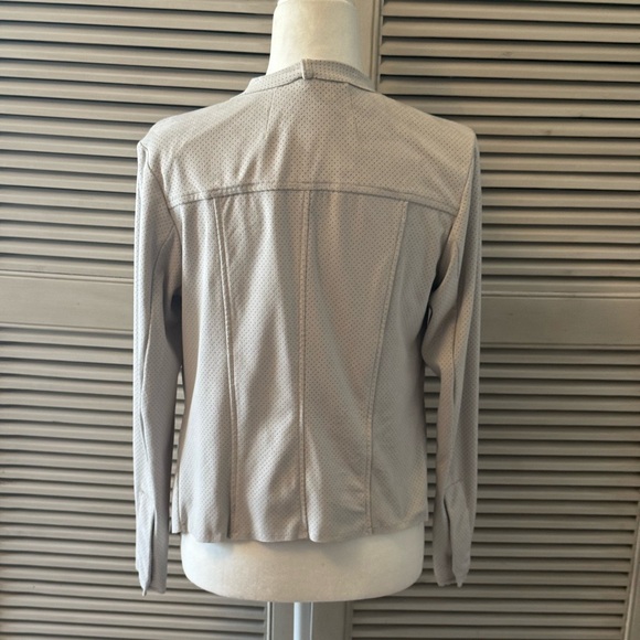 Gray open front jacket - Picture 3 of 6